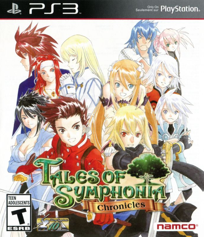 Tales of Symphonia Chronicles box art for Playstation 3
